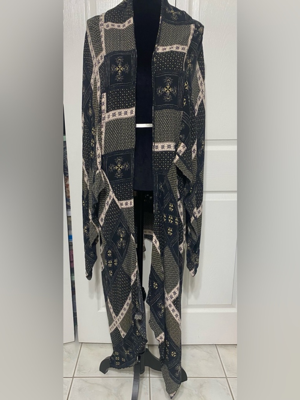 Free People twilight long women cardigan size XS